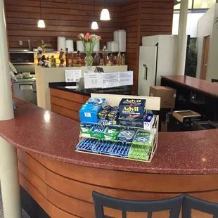 sushi and sashimi, interior