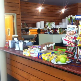 LAN making my lunch. :)