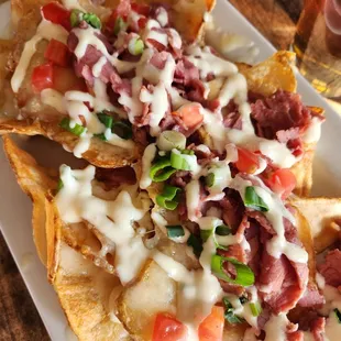 nachos, food