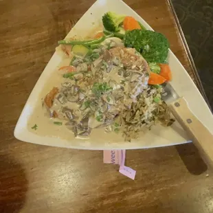 Irish Whiskey Chicken &amp; Mushrooms Dinner