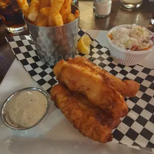 fish and chips, seafood, fish, food