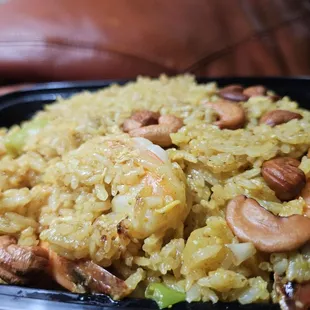 Pineapple  Shrimp  fried rice