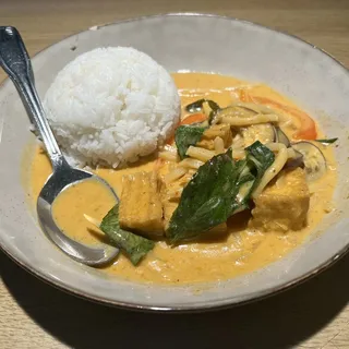 L- Red Curry Lunch Special