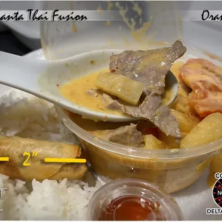 L-Pineapple Curry Lunch Special