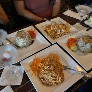 Pad Thai &amp; Thai Fried Rice Lunch Special