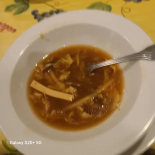 Hot and sour soup
