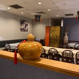 the restaurant.