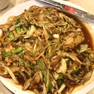 Dinner Mu Shu Chicken