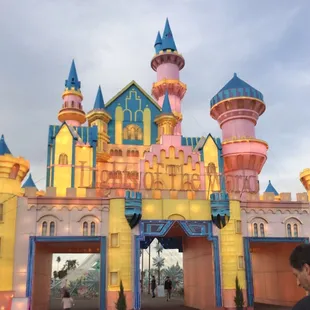 Entering just after 5pm before it was dark!