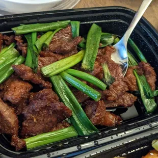 Mongolian beef