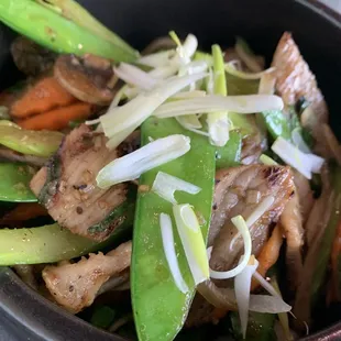 Sizzling Clay Pot pork