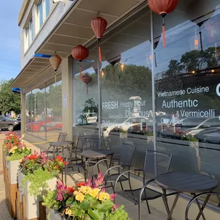 Outdoor tables