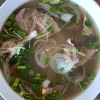 P1. Eye Round Steak Pho