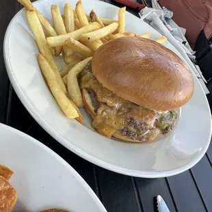 BBQ Brisket Smash Burgers