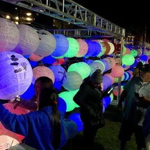 Beautiful Lighted Lanterns...