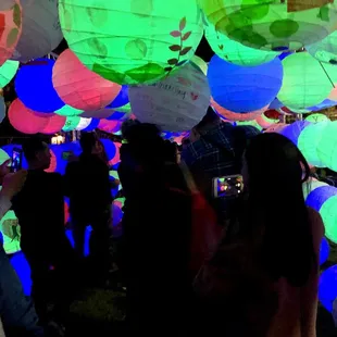 Beautiful Lighted Lanterns...