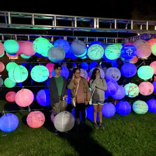 Beautiful Lighted Lanterns...