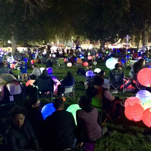 Beautiful Lighted Lanterns...