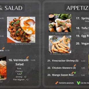 Menu (2/3) as of 01/17/2023.