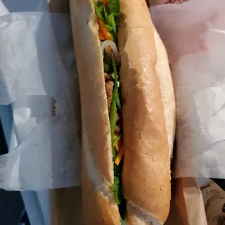 Lemongrass Chicken Banh Mi