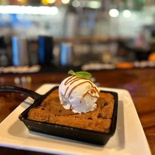Cookie Skillet with Ice Cream