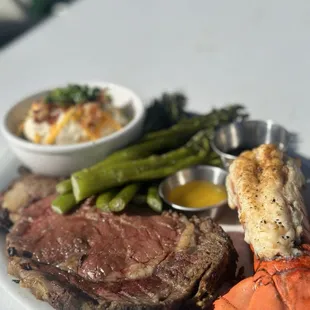 Prime Rib &amp; Lobster