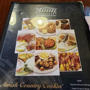 a menu for irish country cook