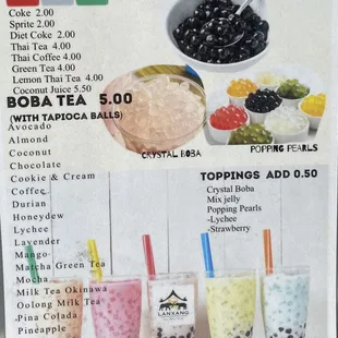 the bubble drinks and desserts (not my thing but everyone seemed to enjoy!!!