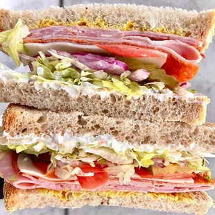 One more of the #1. This sandwich man. This is it.