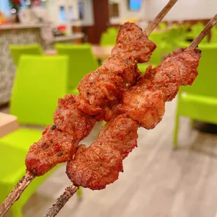 Lamb skewers