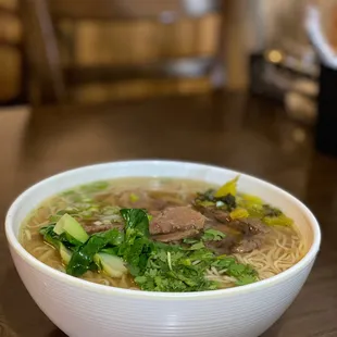 A1 Beef hand-pulled noodle soup