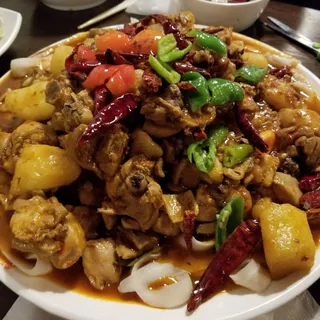 13. Xinjiang Stir Fried Chicken 13.