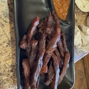 a plate of food