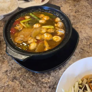 Tom yum soup