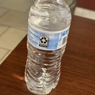 Water given while waiting =)