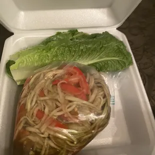 Papaya Salad Lao Style