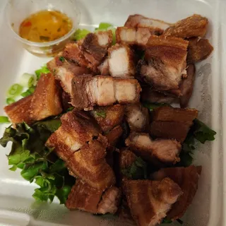 Basil Crispy Pork Belly