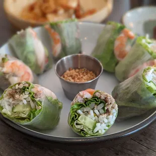 Pork and Shrimp Spring Rolls