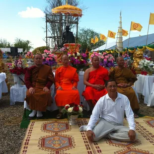 Special event for the remembrance of Dr. Phra Maha Singthong Thitadhammo Banlusak, an important person to our community.