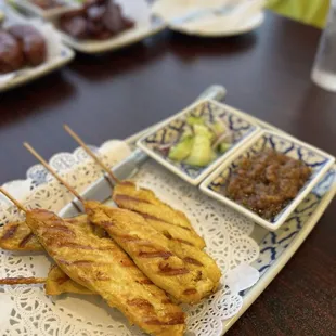 1 - Chicken Satay
