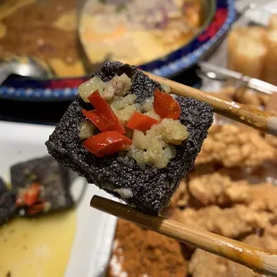 House made stinky tofu