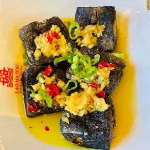 Stinky tofu