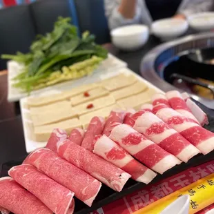 a woman in the background