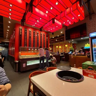 Inside