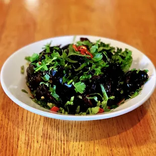 Wood ear salad