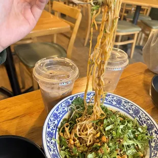 Dan Dan Noodles Milk Tea