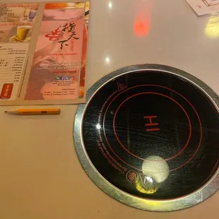 The hot plate thingy