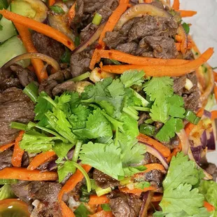 Beef salad