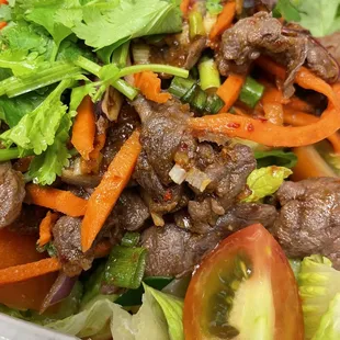 steak, food