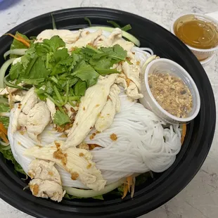 Cold Noodle Chicken Salad